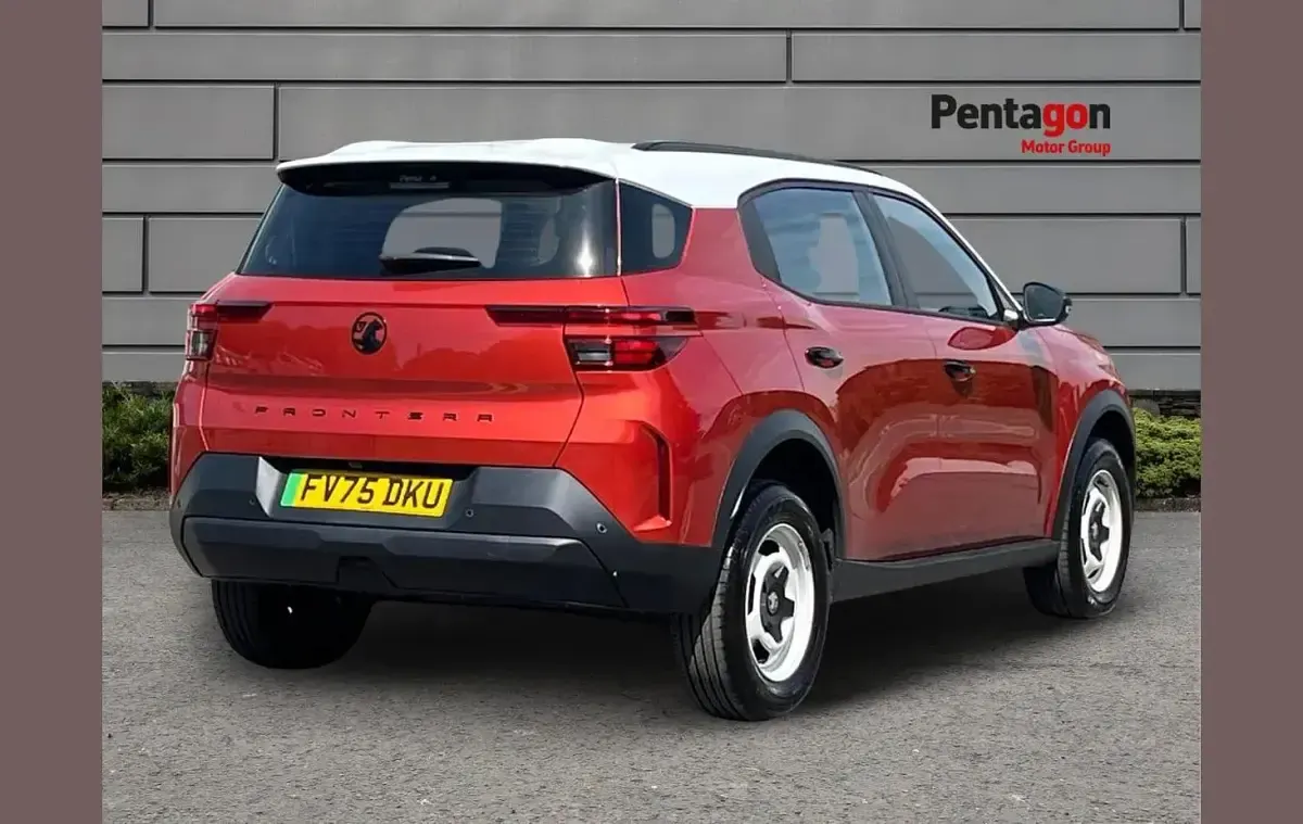 New Vauxhall Frontera Design Edition 83 kW (113 HP) 2025 Orange SUV