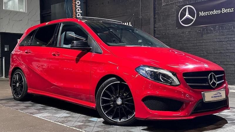 Used Mercedes B200 AMG Line Premium Plus 2016 Red MPV