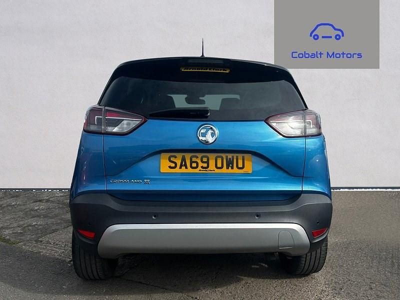 Used Vauxhall Crossland X Elite 130 HP (95 kW) 2019 Blue SUV