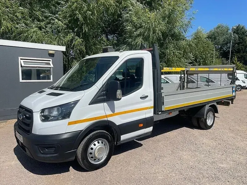 Used Ford Transit 130 HP (95 kW) 2022 White Van