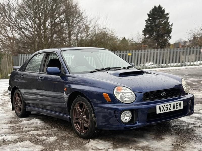 Used Subaru Impreza 2002 Blue Sedan
