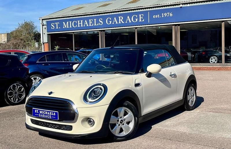 Used Mini Cooper Cabriolet Classic 2020 White Cabriolet