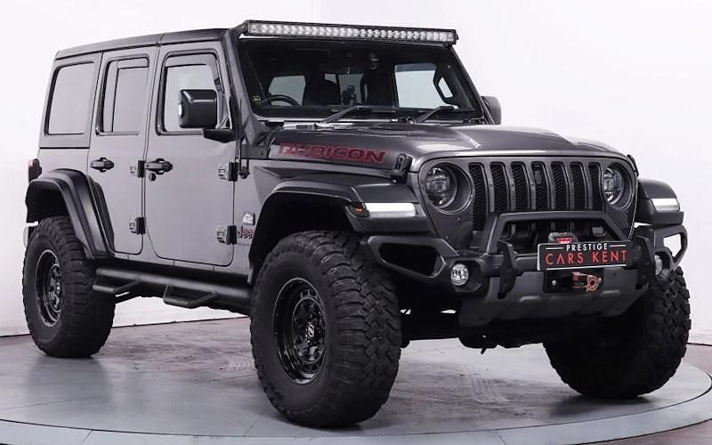 Grey Used 2022 Jeep Wrangler Rubicon SUV | £52,500 - Image 1/4
