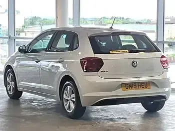 Used VW Polo SE 65 HP (47 kW) 2019 White Hatchback