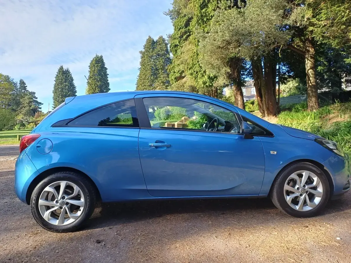 Used Vauxhall Corsa Sport 90 HP (66 kW) 2019 Blue Hatchback