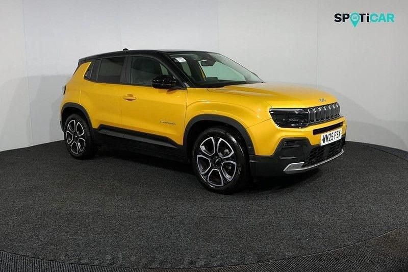 Used Jeep Avenger Summit 101 HP (74 kW) 2025 Yellow/black SUV