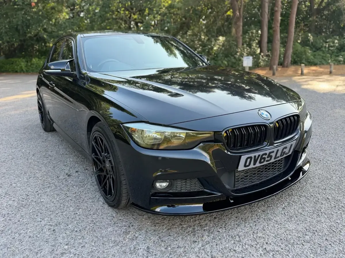 Used BMW 320 M Sport 2015 Black Sedan