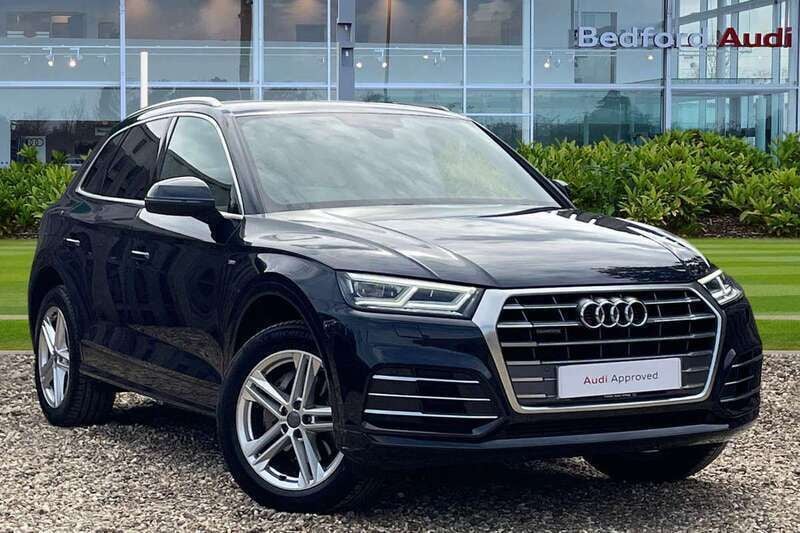 Blue Used 2020 Audi Q5 S-Line SUV | £23,900 (Good price) - Image 1/4