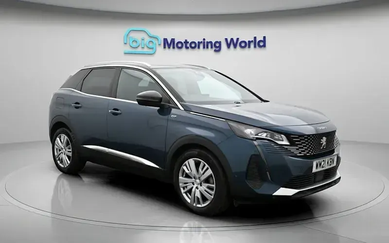 Used Peugeot 3008 GT 131 HP (96 kW) 2021 Blue SUV
