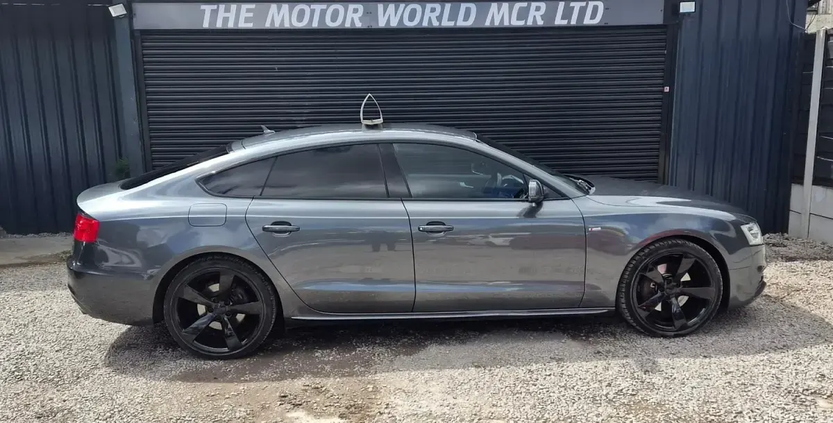 Used Audi A5 Black Edition 2014 Grey Coupe