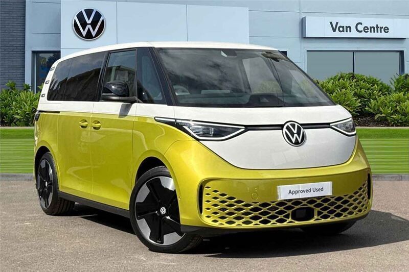 White New 2025 VW ID. Buzz Pro Van | £45,490 (Expensive) - Image 1/4