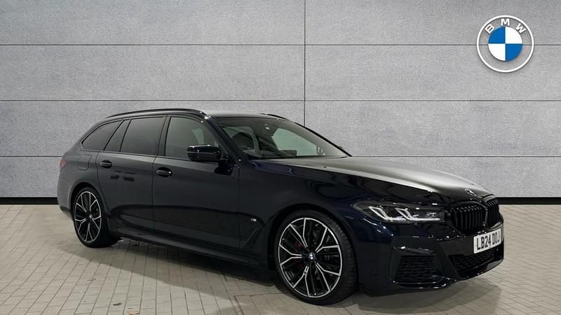 Black Used 2024 BMW 520 M Sport Estate | £38,450 (Expensive) - Image 1/4