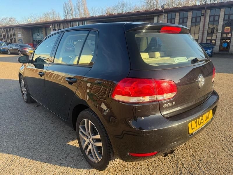 Used VW Golf VI S 160 HP (117 kW) 2009 Black Hatchback