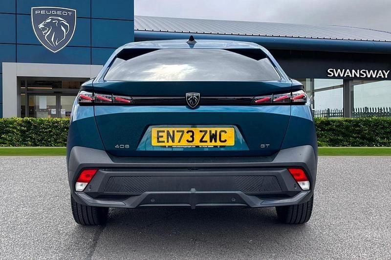 Blue Used 2024 Peugeot 408 GT Sedan | £21,995 (Super price) - Image 1/4