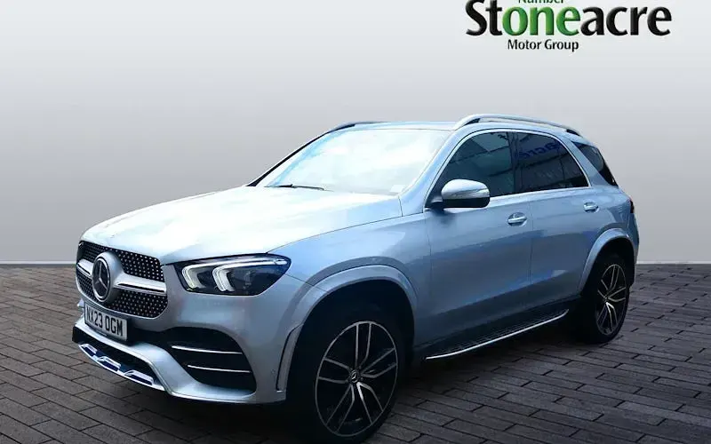 Used Mercedes GLE400 AMG line 330 HP (242 kW) 2022 Silver SUV