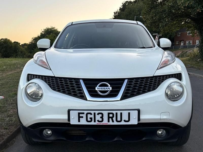 Used Nissan Juke Acenta 110 HP (80 kW) 2013 White SUV