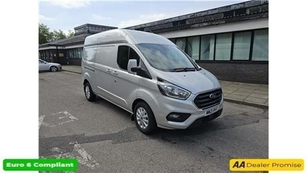Silver Used 2021 Ford Transit Custom Limited | £22,199 (Good price) - Image 1/1