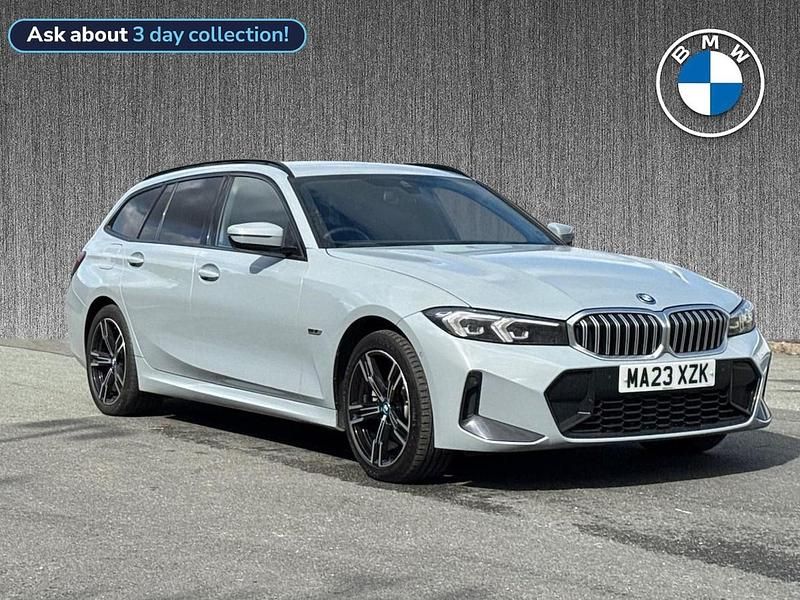 Grey Used 2023 BMW 330e M Sport Estate | £29,699 (Fair price) - Image 1/3