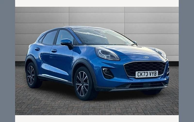 Used Ford Puma Titanium 125 HP (91 kW) 2023 Blue SUV