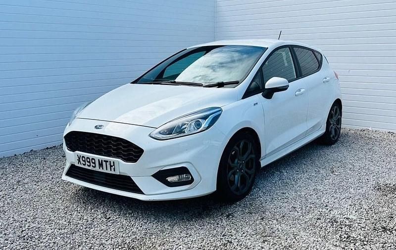 Used Ford Fiesta ST-Line 100 HP (73 kW) 2019 White Hatchback