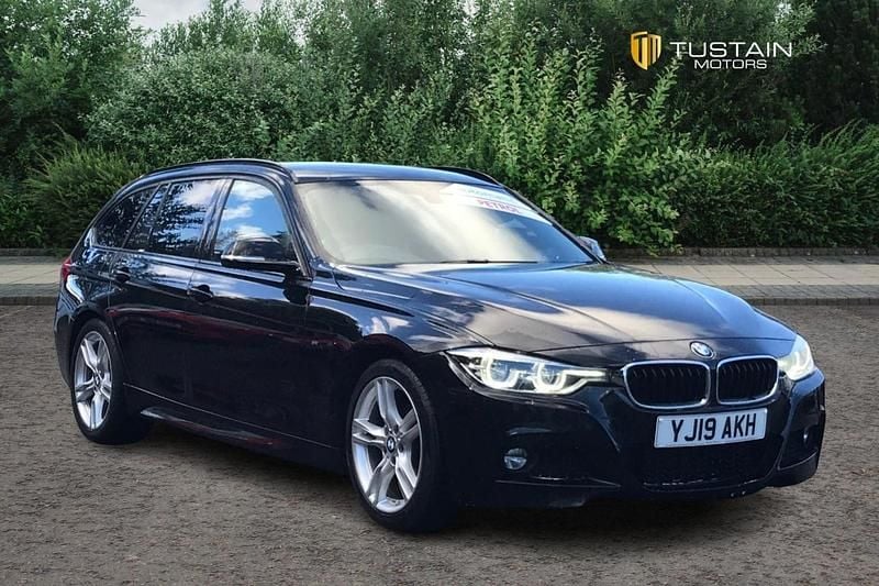 Black Used 2019 BMW 320 M Sport Estate | £14,999 (Super price) - Image 1/4