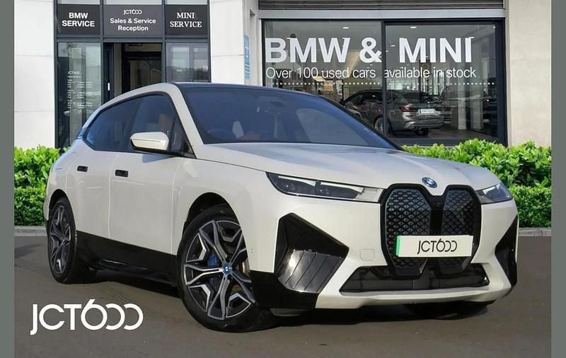 White Used 2023 BMW iX M Sport SUV | £37,250 (Fair price) - Image 1/4