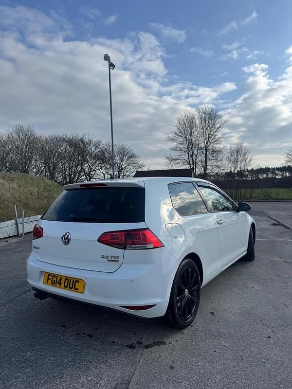 Used VW Golf VII GT 150 HP (110 kW) 2014 White Hatchback