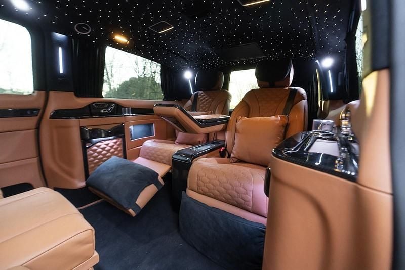 Black New 2024 Mercedes V300 AMG line MPV | £169,950 - Image 1/4
