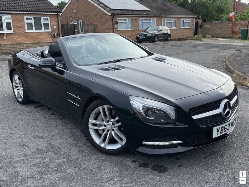 Black Used 2013 Mercedes SL350 Cabriolet | £17,990 (Fair price) - Image 1/3