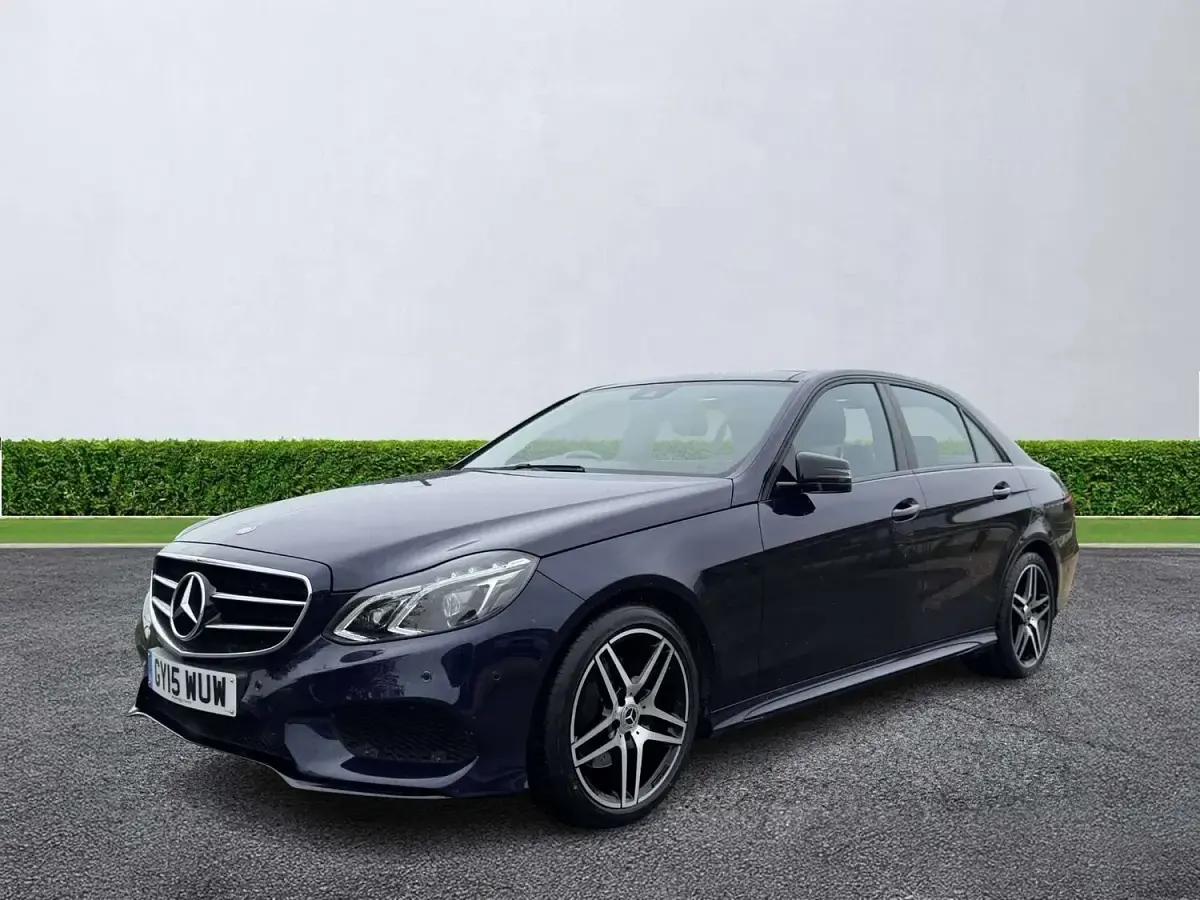 Used Mercedes E250 Premium 2015 Blue Sedan