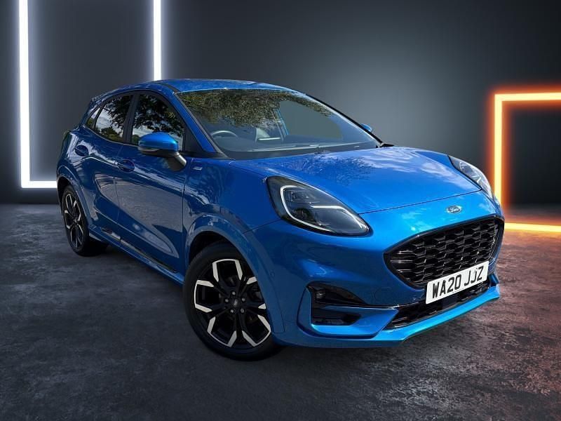 Blue Used 2020 Ford Puma ST-Line X Hatchback | £15,990 (Expensive) - Image 1/4