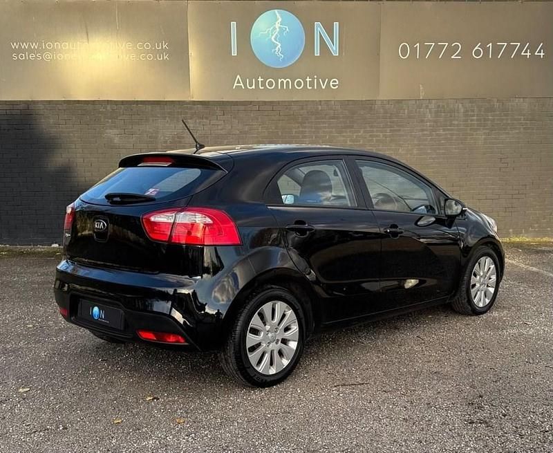 Used Kia Rio 2014 Black Hatchback