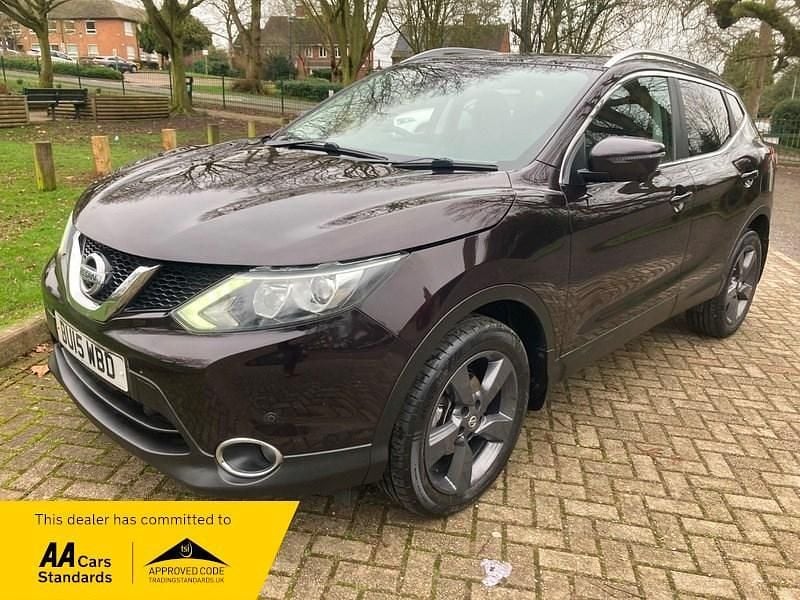 Used Nissan Qashqai N-TEC 110 HP (80 kW) 2015 Black SUV