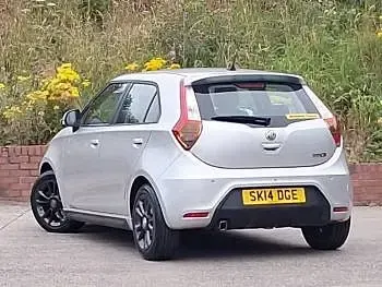 Used MG MG3 106 HP (77 kW) 2014 Silver Hatchback
