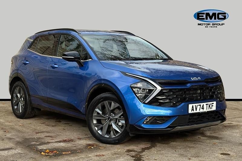 Blue Used 2024 Kia Sportage GT-Line SUV | £25,595 (Good price) - Image 1/3