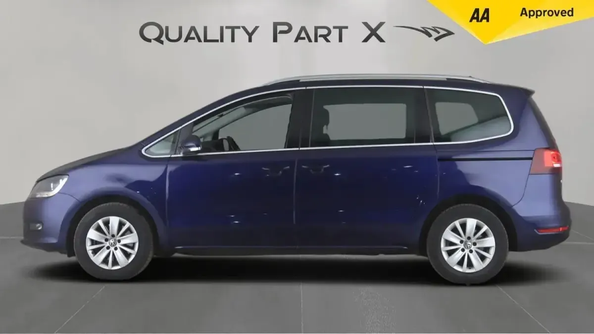 Used VW Sharan SE 150 HP (110 kW) 2021 Blue MPV
