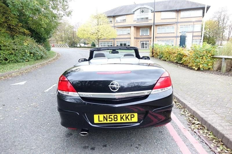 Used Opel Astra Cabriolet drive 2008 Black Cabriolet
