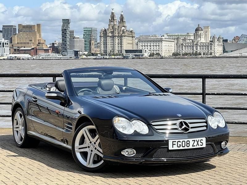 Used Mercedes SL500 Sport Edition 388 HP (285 kW) 2008 Black Cabriolet