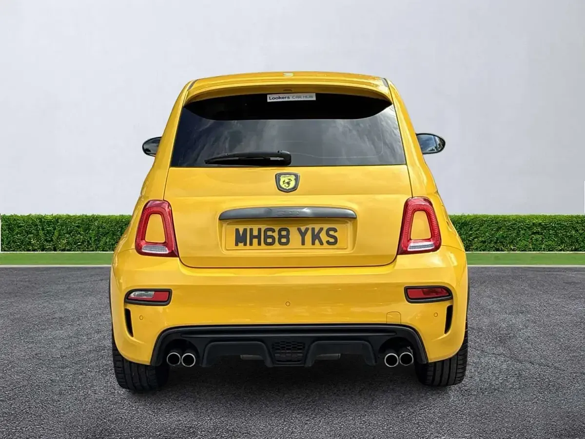 Used Abarth 595 Competizione 180 HP (132 kW) 2019 Yellow Hatchback