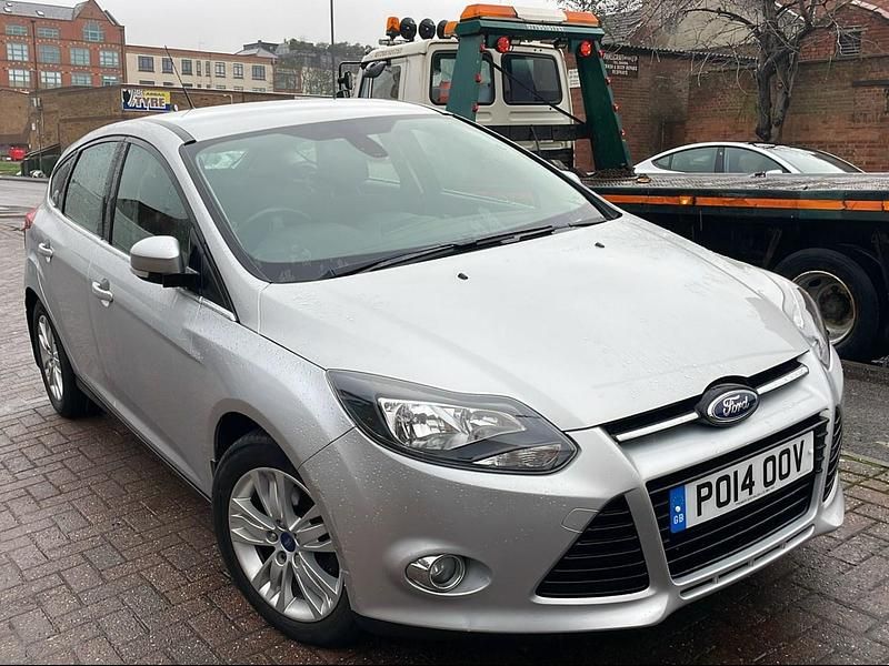 Silver Used 2014 Ford Focus Titanium Hatchback | £4,895 (Fair price) - Image 1/3