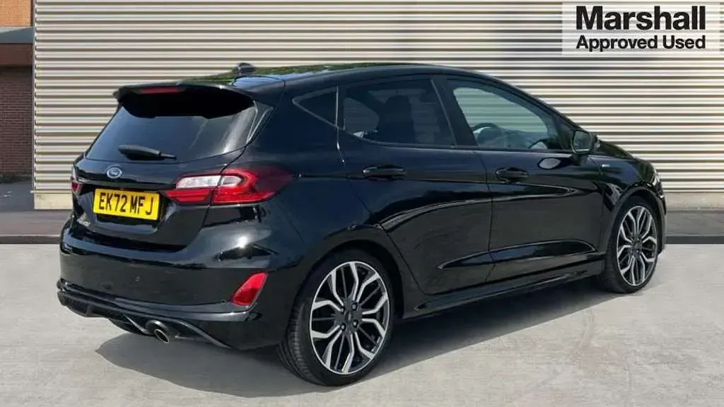 Used Ford Fiesta ST-Line X 100 HP (73 kW) 2022 Black Hatchback
