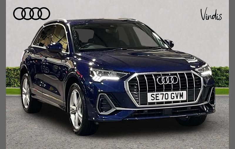Used Audi Q3 S-Line 147 HP (108 kW) 2021 Blue SUV