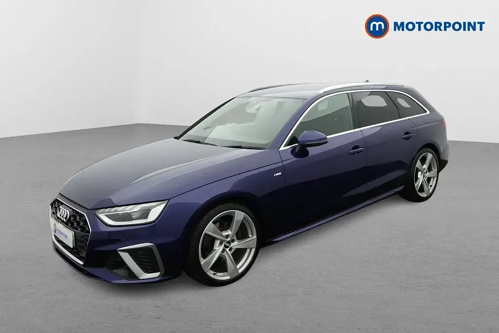 Used Audi A4 S-Line 2020 Blue Estate