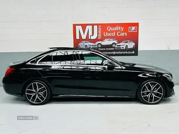 Used Mercedes C250 AMG line 2017 Black Sedan
