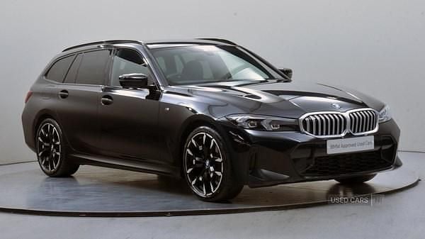 Black Used 2025 BMW 320 M Sport Estate | £34,995 (A bit pricey) - Image 1/4