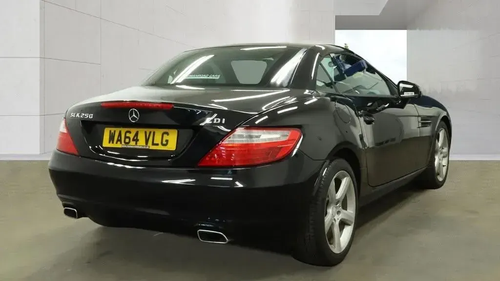 Used Mercedes SLK250 2014 Black Cabriolet