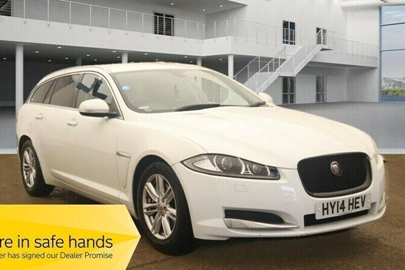 White Used 2014 Jaguar XF Sportbrake Luxury Estate | £6,495 (Super price) - Image 1/1