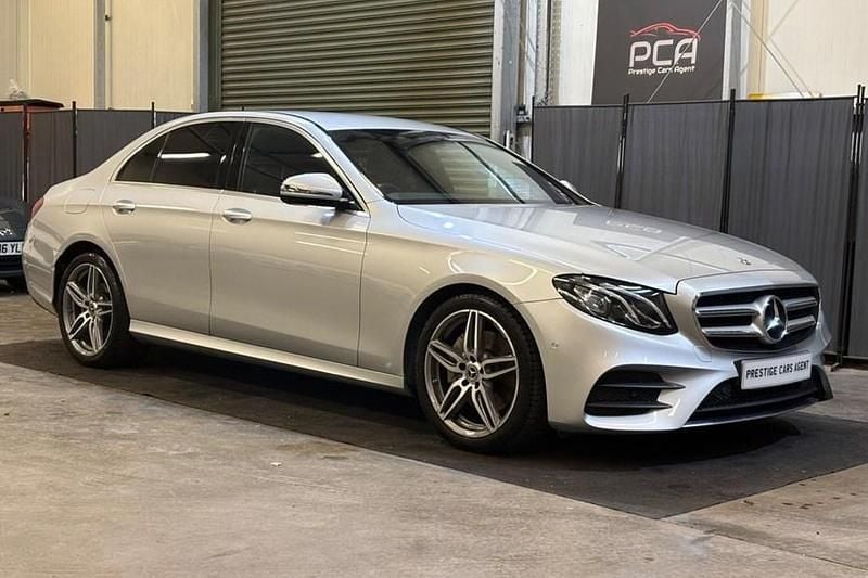 Silver Used 2018 Mercedes E200 AMG line Sedan | £17,990 (Fair price) - Image 1/1