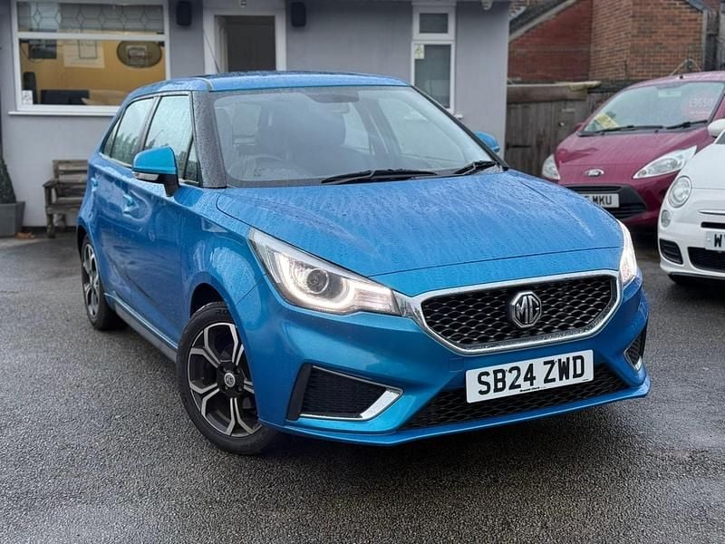 Used MG MG3 Exclusive 106 HP (77 kW) 2024 Blue Hatchback