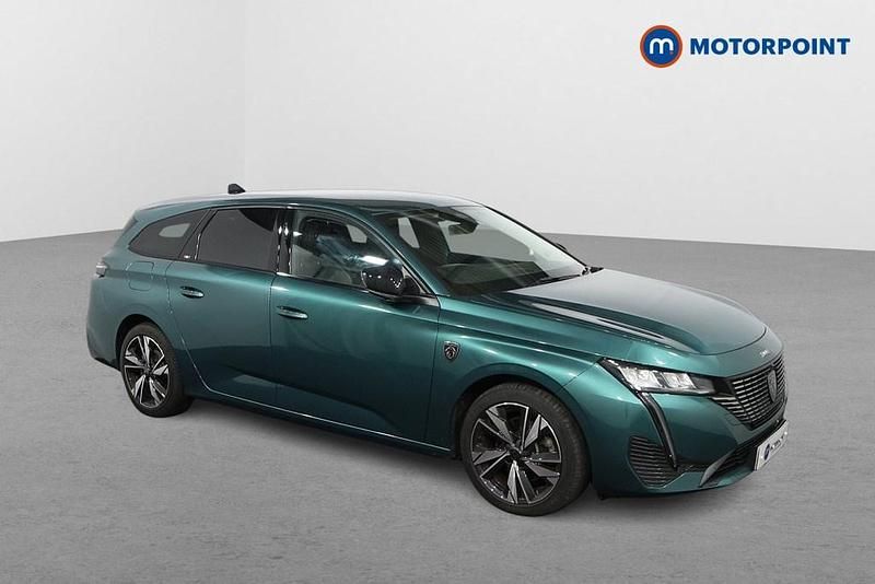 Blue Used 2023 Peugeot 308 Allure Estate | £17,499 (Fair price) - Image 1/4